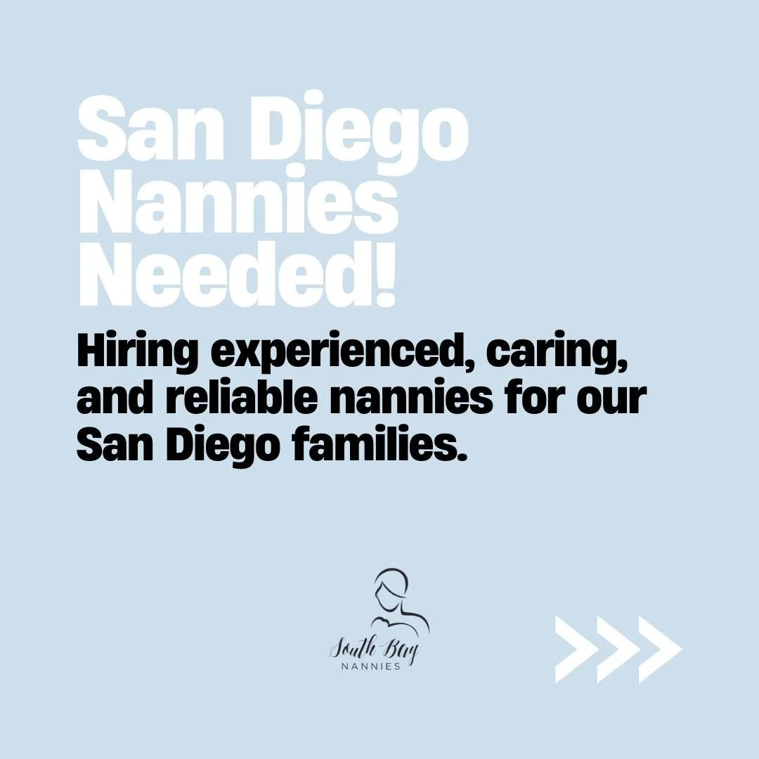 Hey San Diego 🌊 We&rsquo;re looking for compassionate, reliable, and experienced nannies who are ready to make a difference. Spread the word and apply today!

#SanDiegoJobs #NannyCommunity #NannyJobs