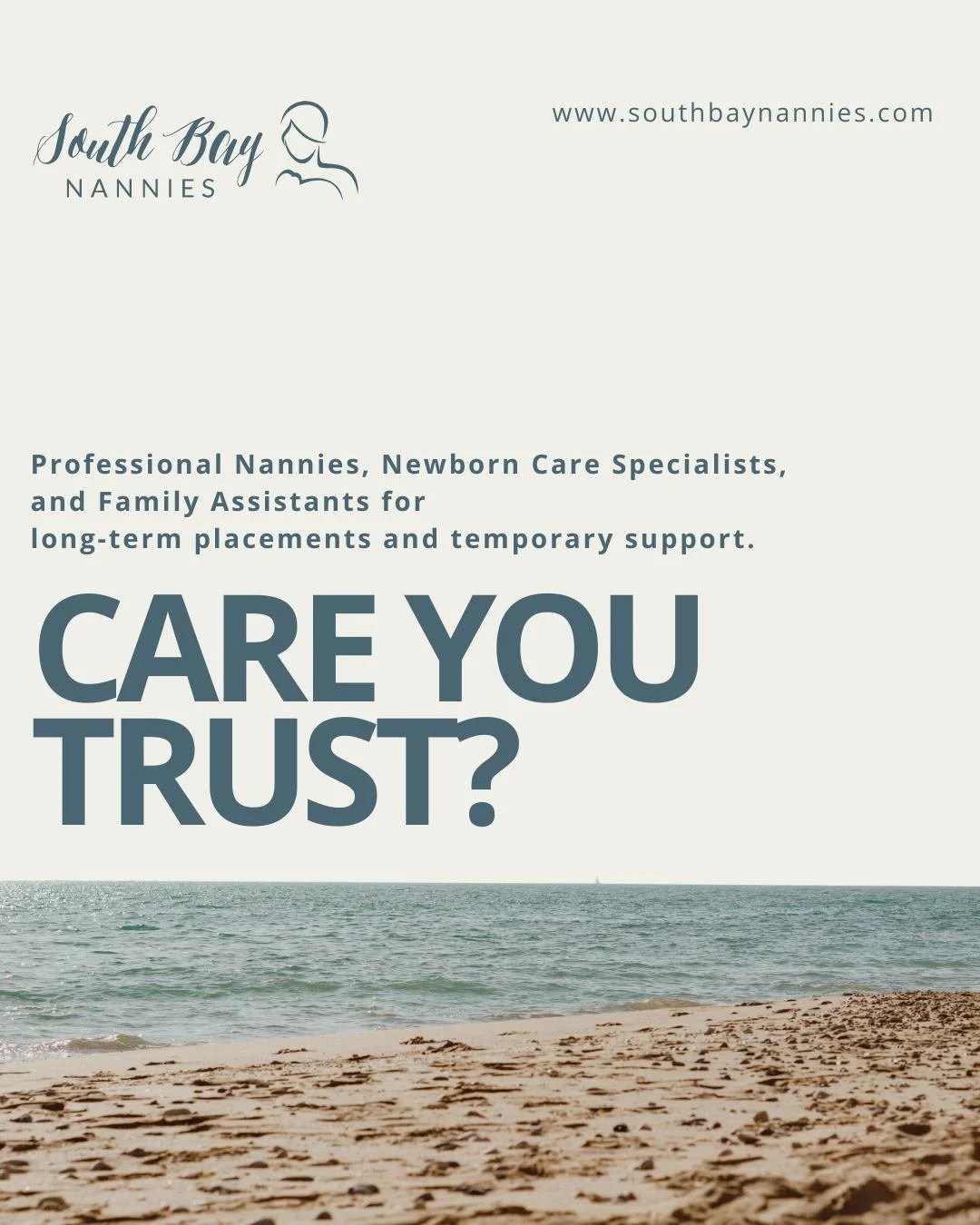 We specialize in thoughtfully matching families with exceptional professional nannies, newborn care specialists, and family assistants for both long-term placements and temporary care needs. 

Personalized support. Trusted relationships. Seamless car