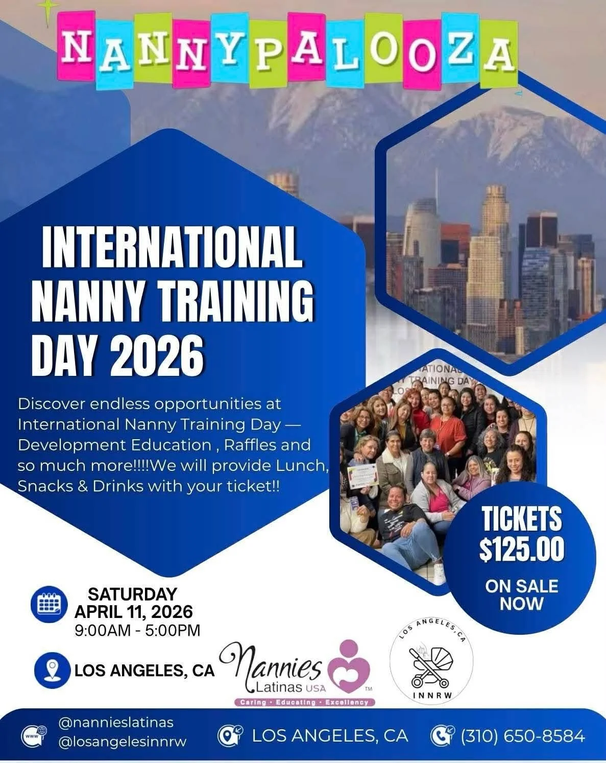 We love seeing our nanny community continue to grow professionally ! If you&rsquo;re able to attend, we highly encourage it -  opportunities like this are so valuable for learning, connection, and growth in your role. ✨

@nannieslatinasusa @los_angel