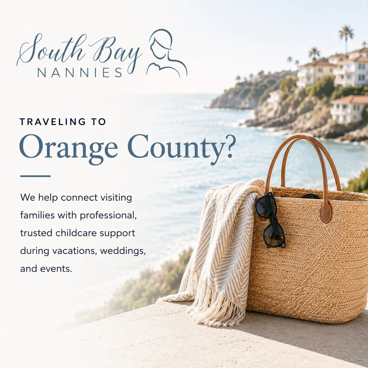 Your go-to this summer for trusted childcare support in Orange County. 

South Bay Nannies connects families with exceptional professional care and peace of mind throughout your stay!

📍 Serving Orange County
📞 (424) 247-8507
