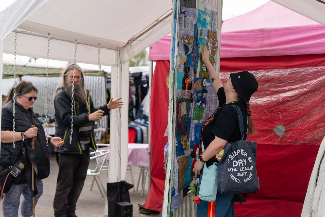 Upcycled and Remixed: A Community-Built Installation at Pitsea Market