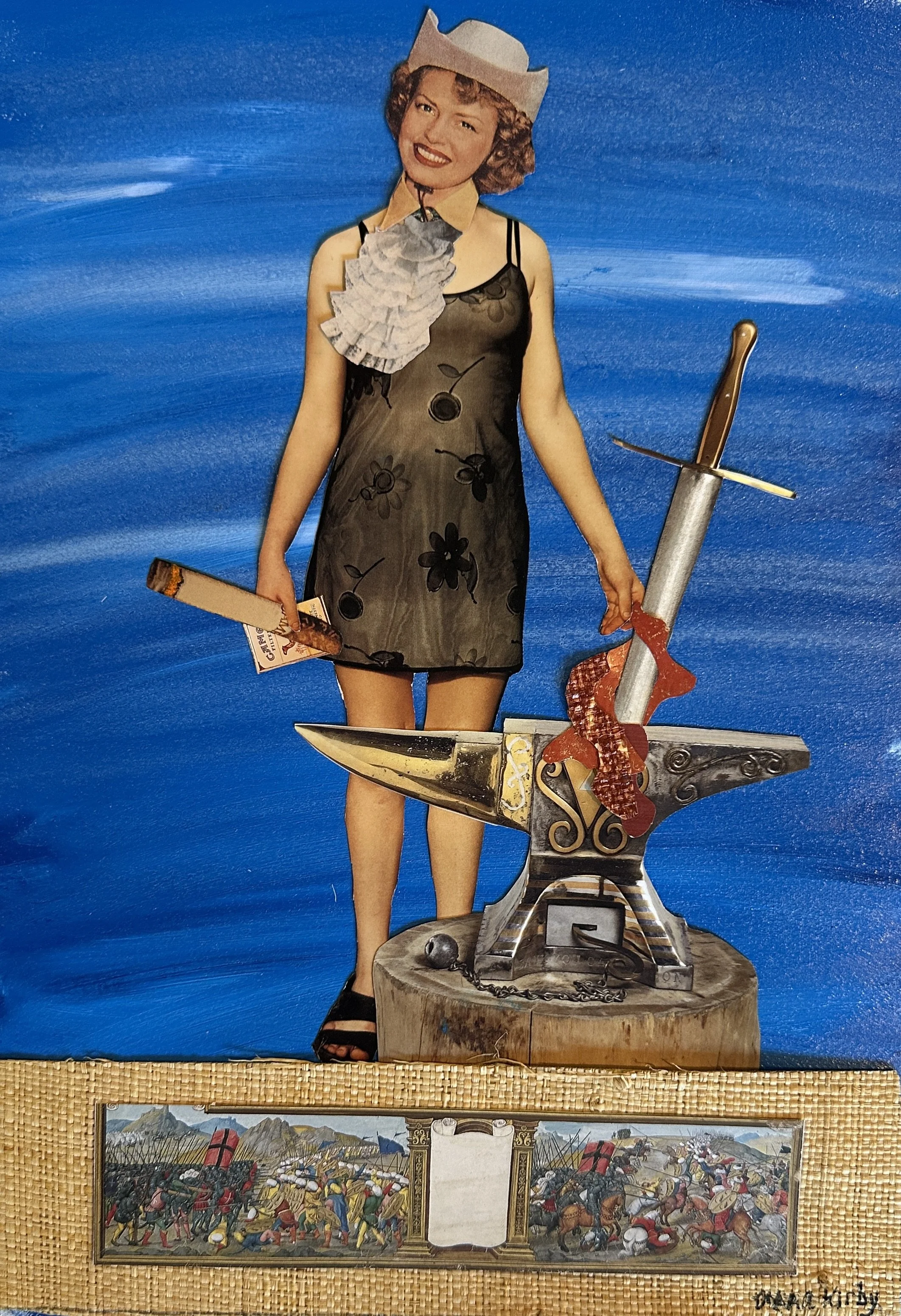 The Victor Poses with her Blood