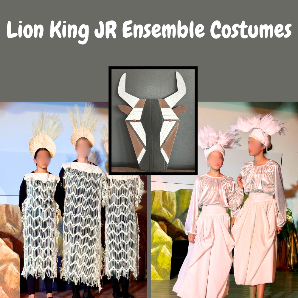Lion King JR:  Ensemble Costumes