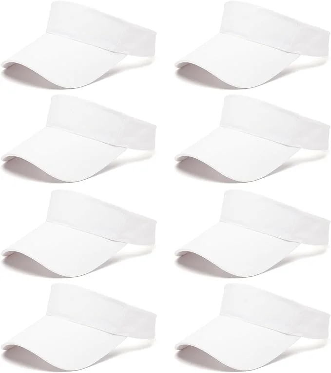 WHITE BIRD: tennis visor (base for headpiece)