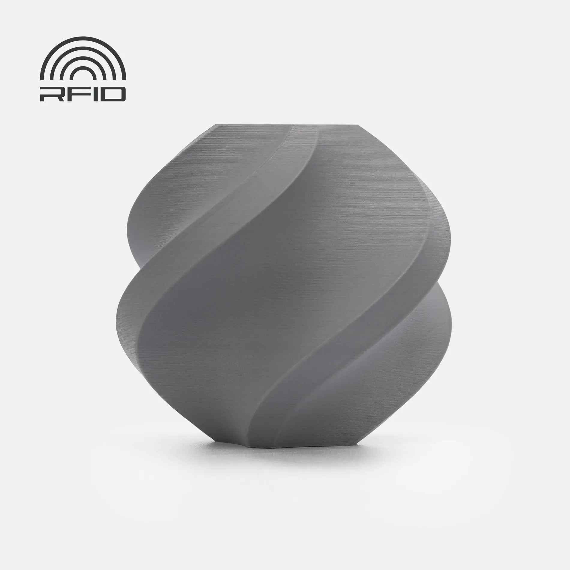 PLA Matte Filament for 3D Printing: Nardo Gray (Hyena)