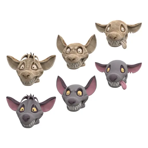 3D Pattern: Shenzi, Banzai, Ed 