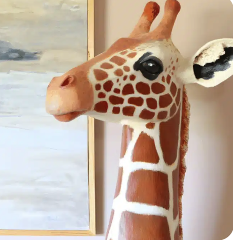 Paper Mache Pattern: Giraffe