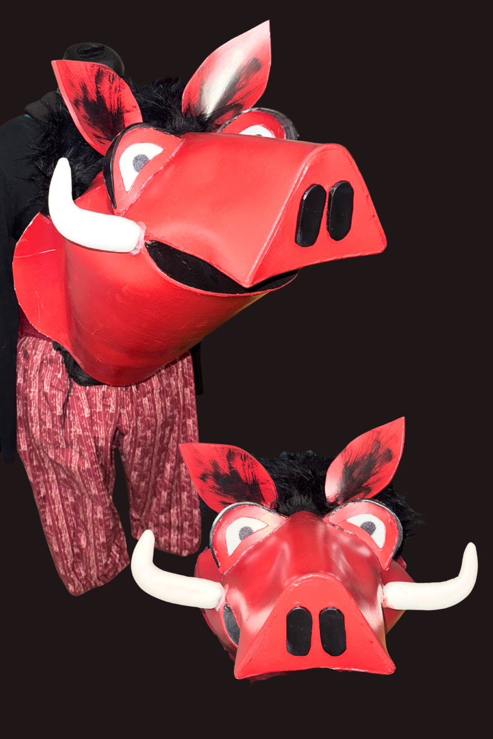 Pumbaa "backpack hack" Costume (click to see)