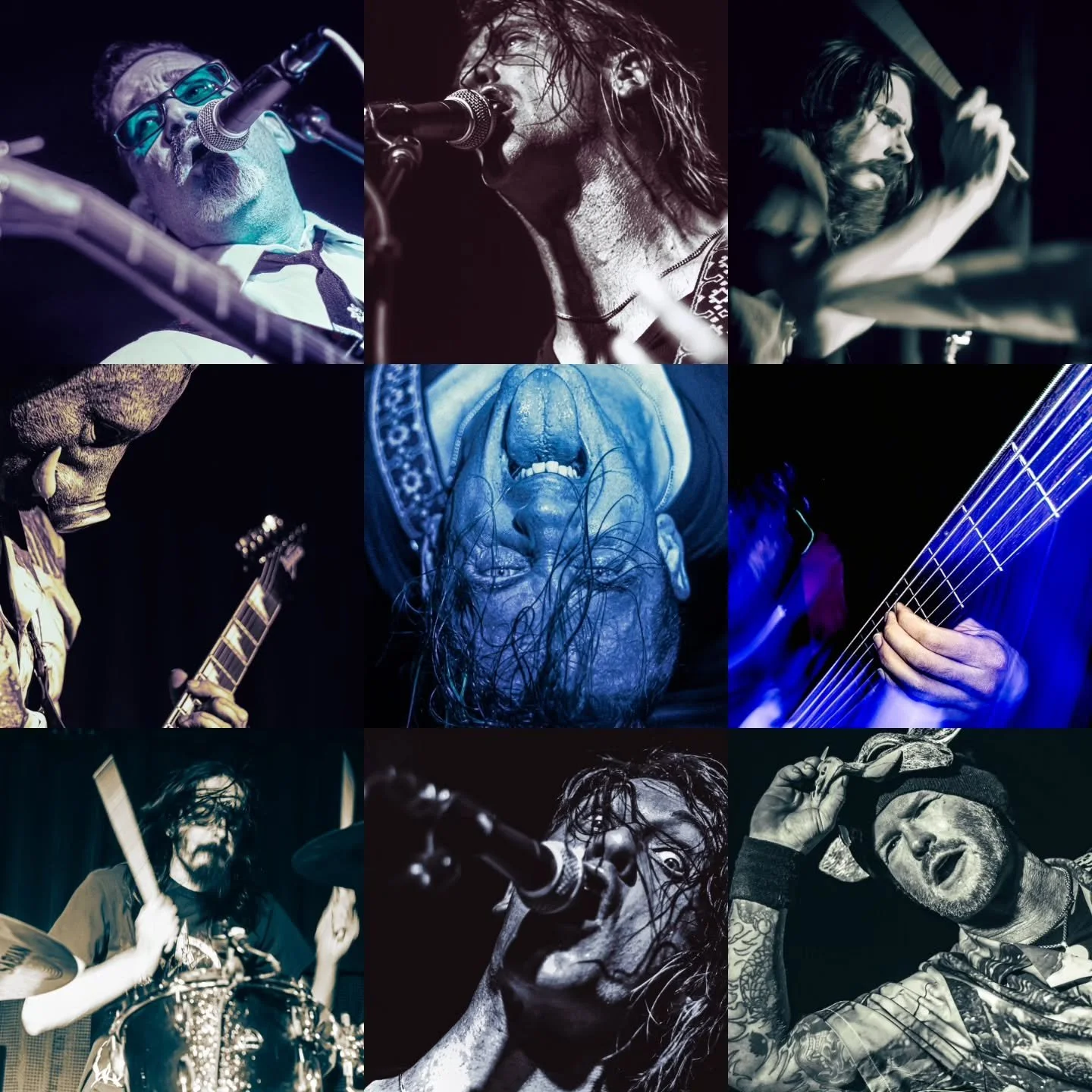 A few cool pics from last Friday night's show at @soundloungegp | feat. The New Guinea Pigs+ @graveburner666 + @backfromdeath_official