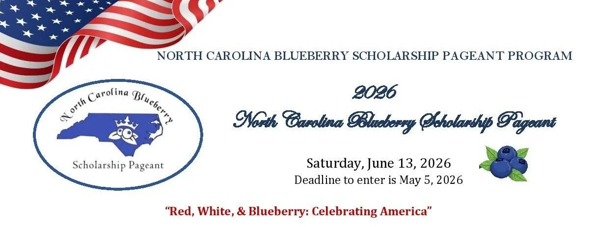 2026 NC Blueberry Pageant