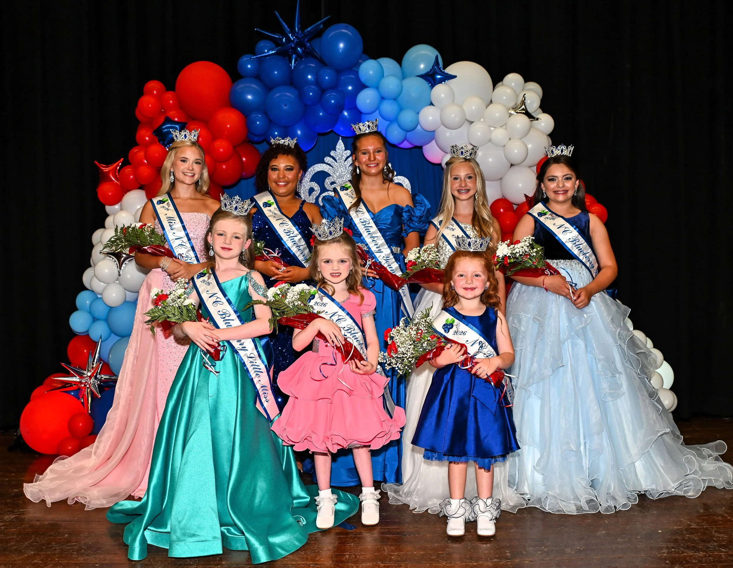 North Carolina Blueberry Scholarship Pageant Crowns 2026 Queens