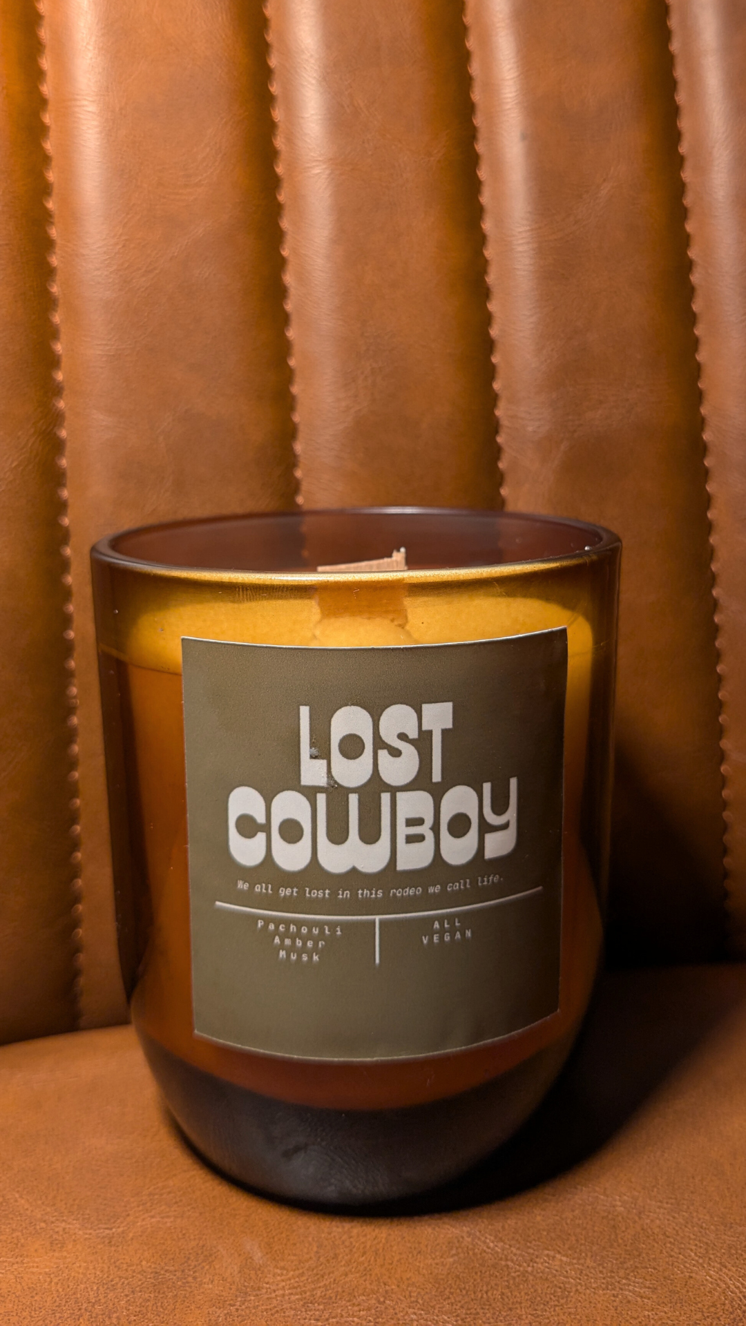 Lost Cowboy 9 oz Candle