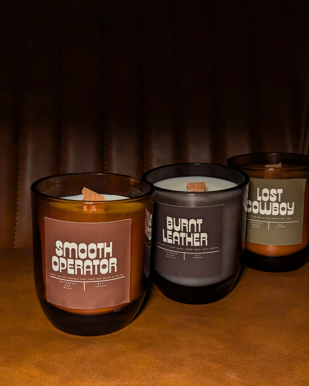 Fall Candle Trio