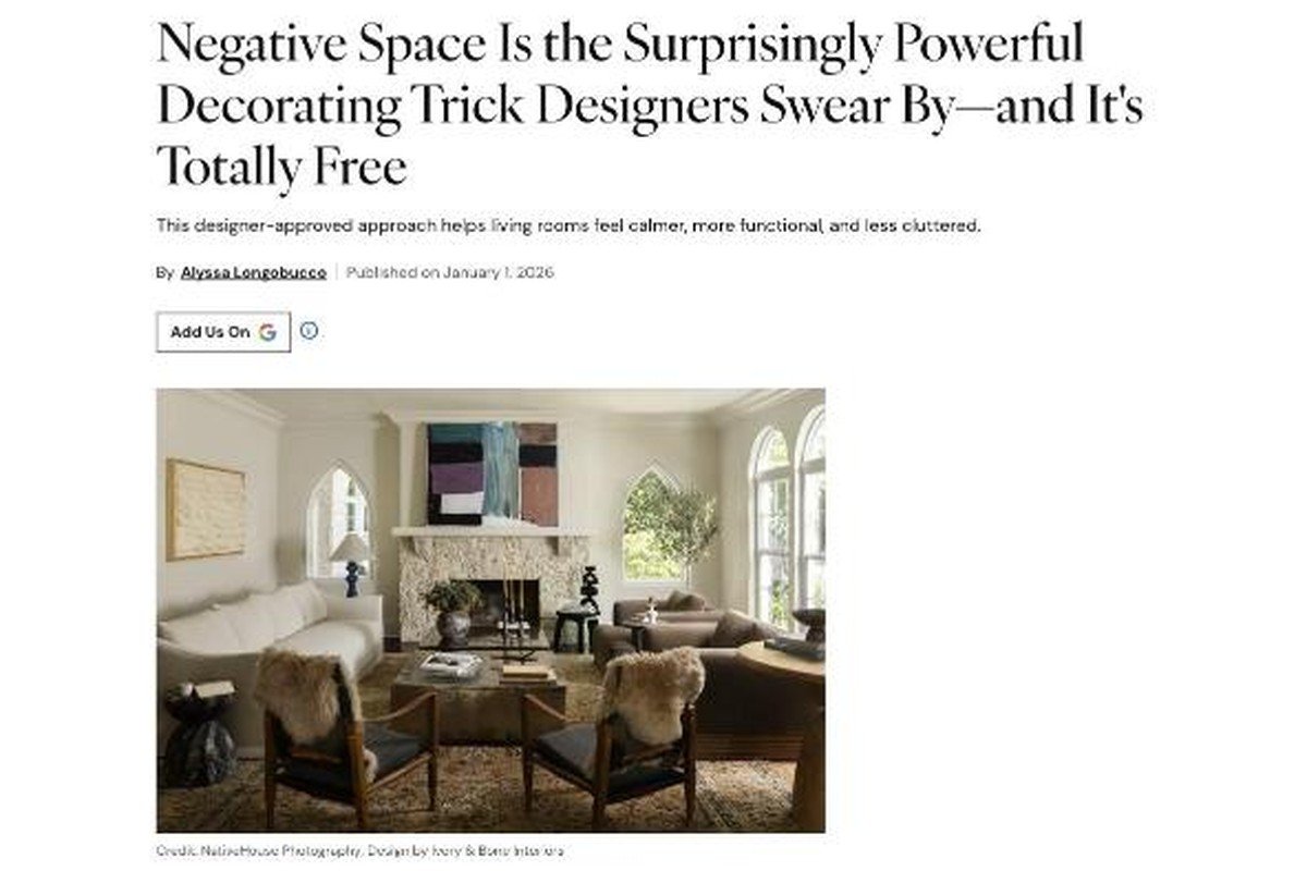 Real Simple feature - living room by Ivory & Bone Interiors