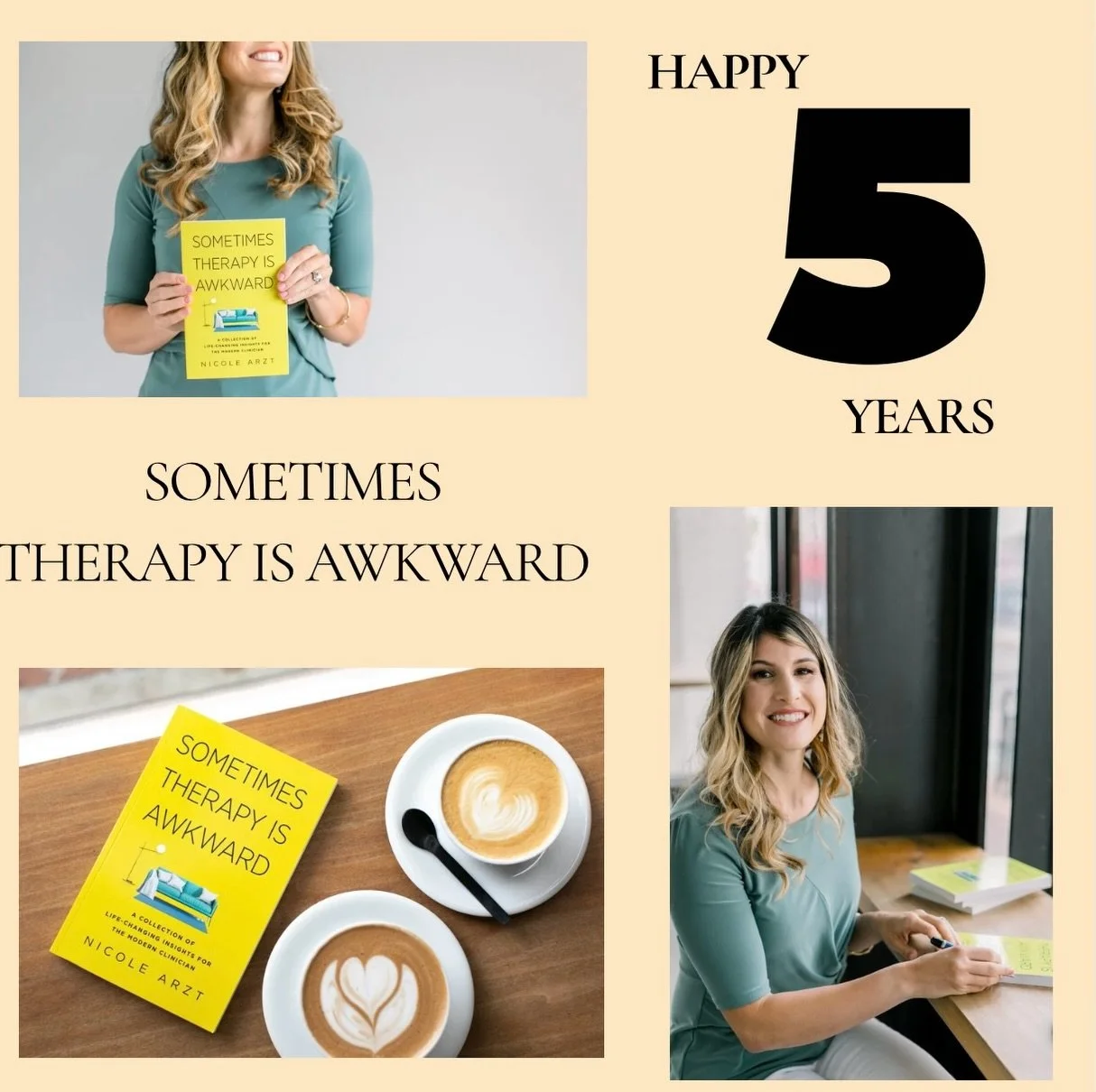 First things first, I&amp;rsquo;m running a signed copy promo if you&amp;rsquo;d like a paperback of this book! Code: happy5 for 40% off any order on my website.

Second, it&amp;rsquo;s so wild to write and publish a book, and this week is this book&amp;rsquo;s 5 ye