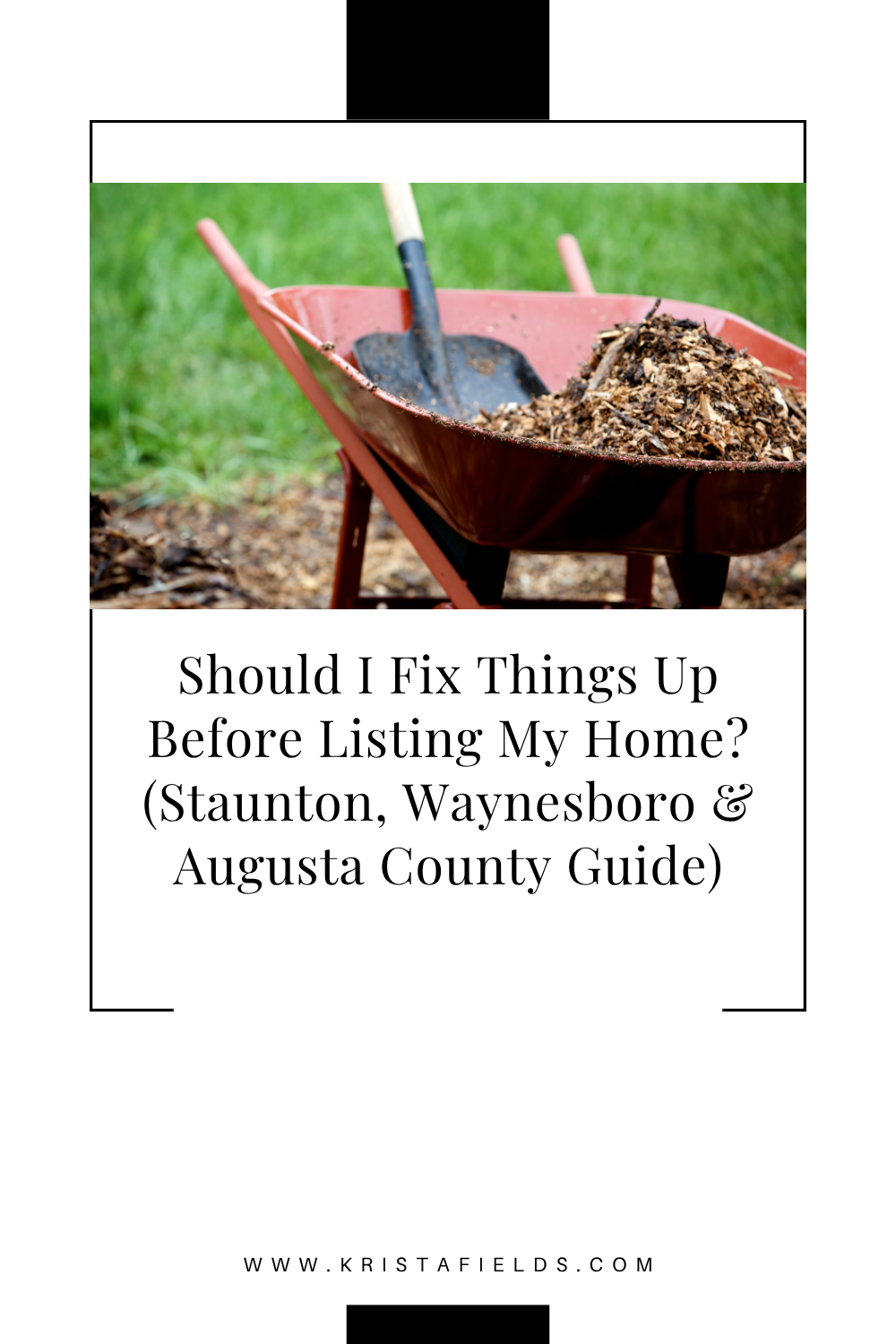 Curb appeal ideas for selling a home in Staunton VA