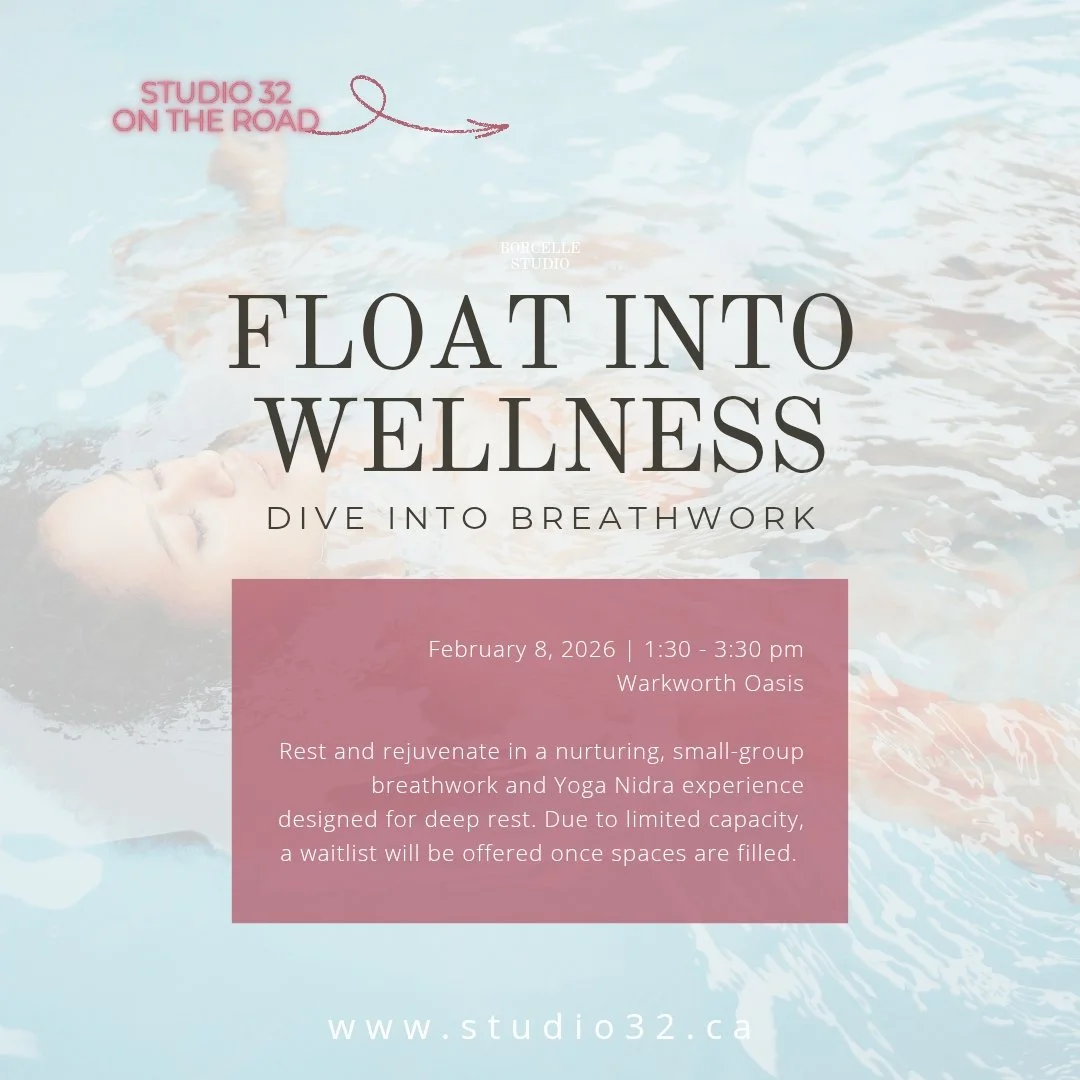 Studio 32 on the Road: Float into Wellness - Dive into Breathwork