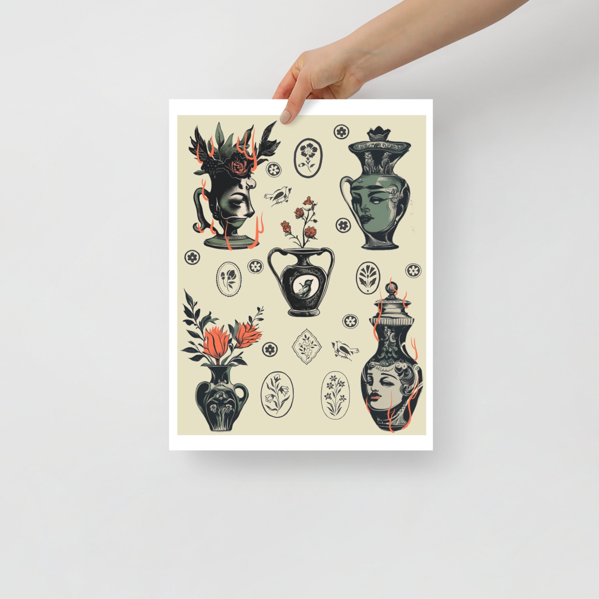 "Vessels" pt.2 Fine Art Print 12"x16"