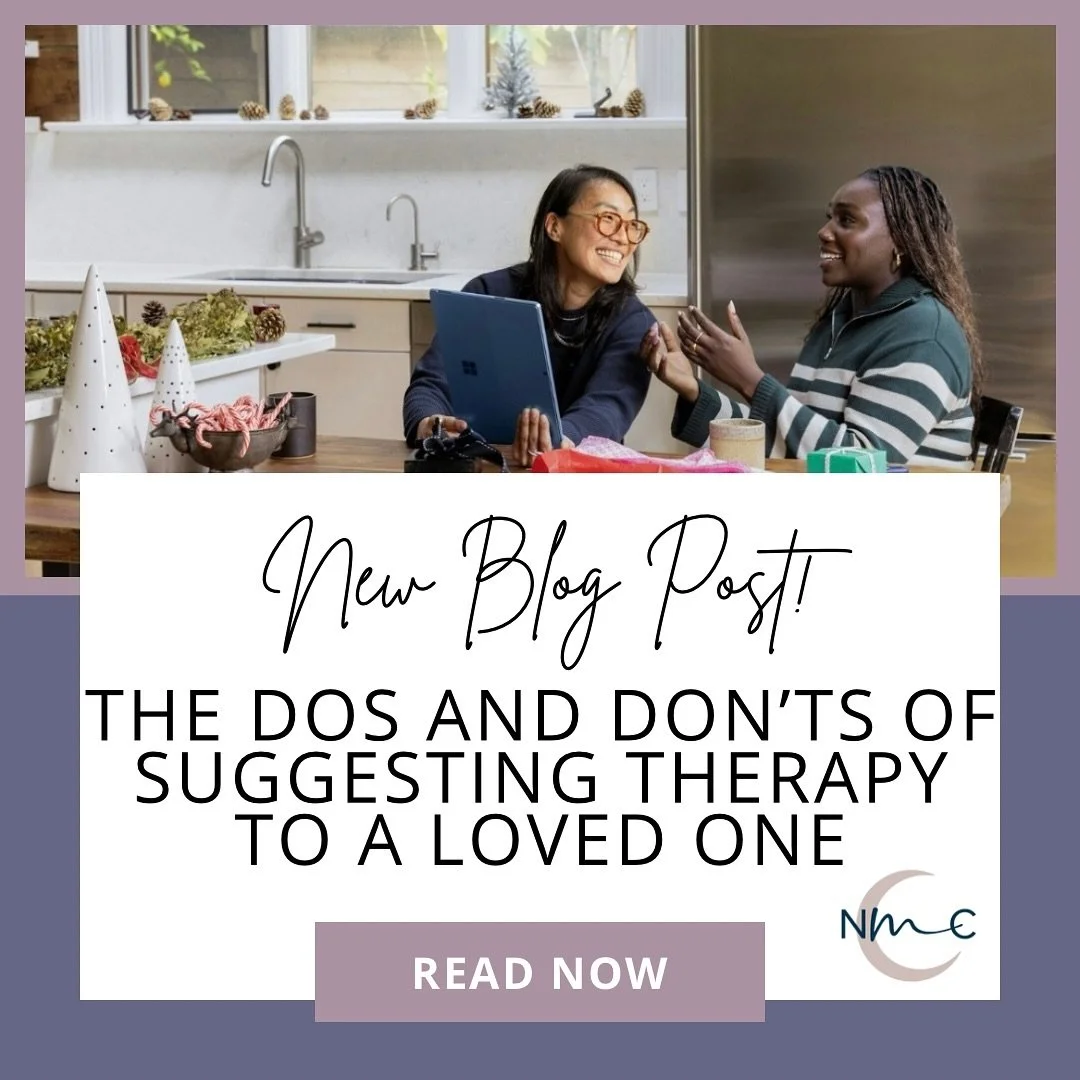 ✨NEW BLOG✨ This week&rsquo;s blog and our podcast episode align! We are talking about the Dos and Don&rsquo;ts of Suggesting Therapy to a Loved one. 

Here&rsquo;s a sneak peek 👀

&ldquo;So, you&rsquo;ve noticed that your loved one has been feeling 