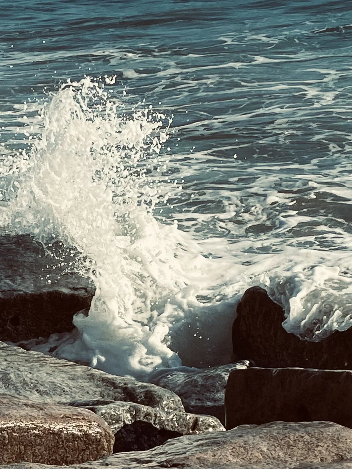 Cheryl Mitchell Agony Climbing Rocks Studio (2).jpeg