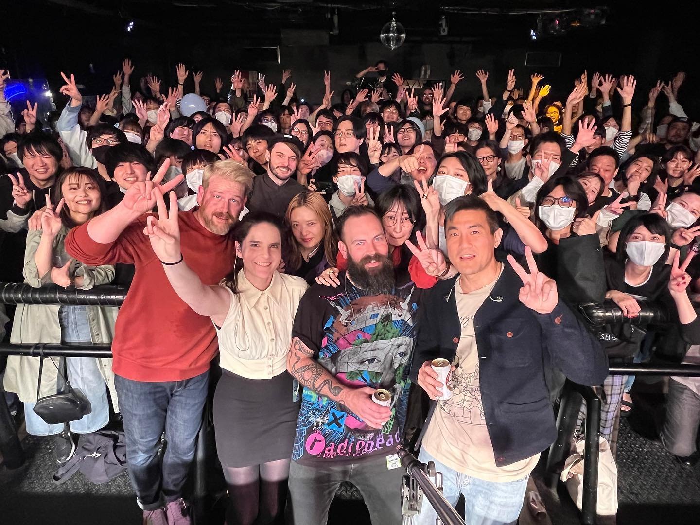 Hey Japan I love you. What a wild trip. So many great folks, so much Asahi. Thank you @lettingup for taking me along, thank you @tomorrow_music for making it possible, thank you @kentington and @annahfisette for being the easiest people to travel wit