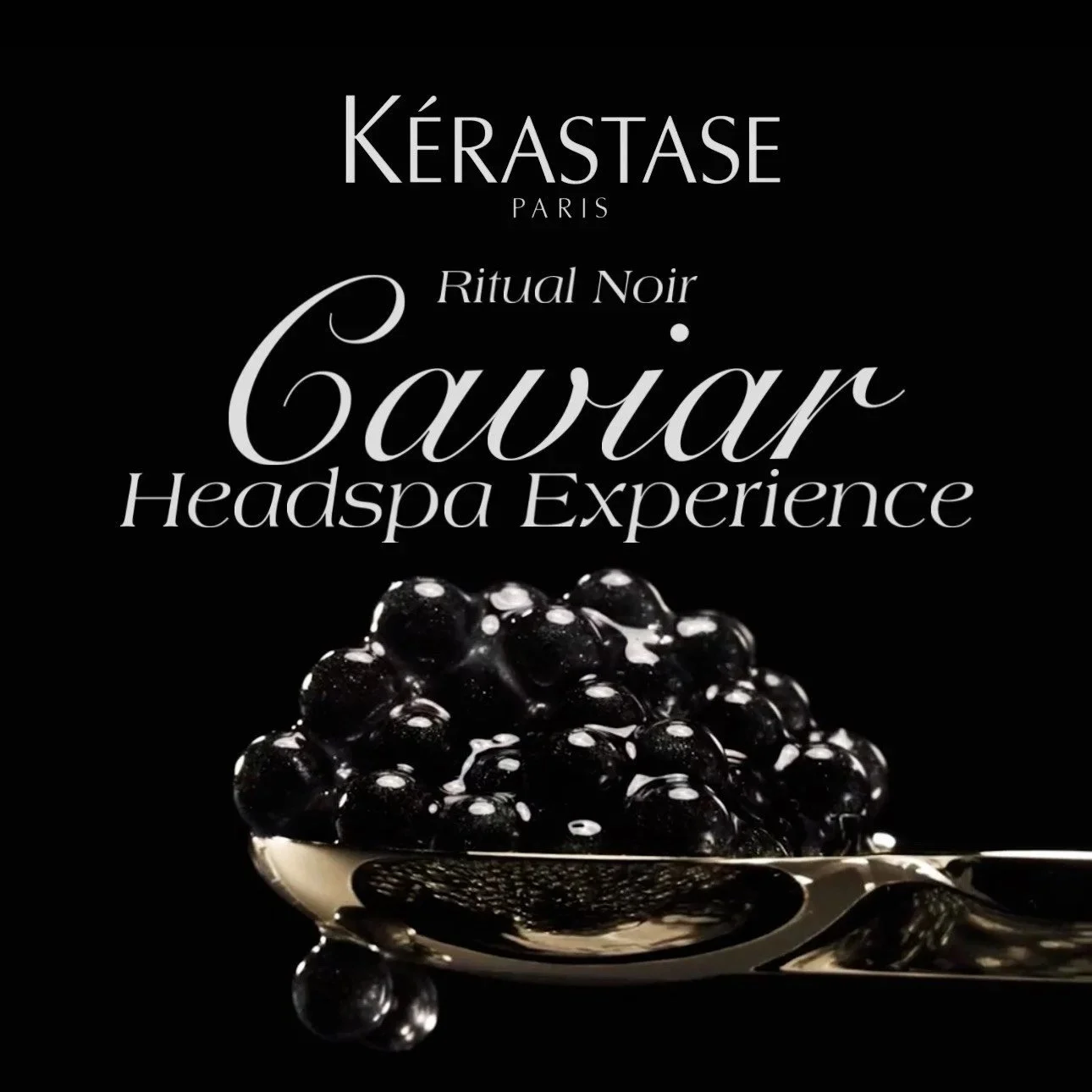 The Ritual Noir Caviar Head Spa Experience