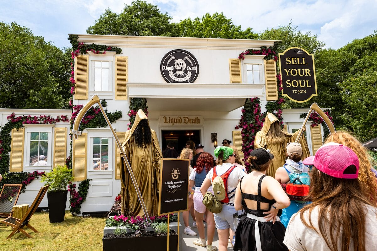 Liquid Death Country Club sell your soul