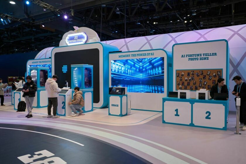 SK CES AI Fortune Teller