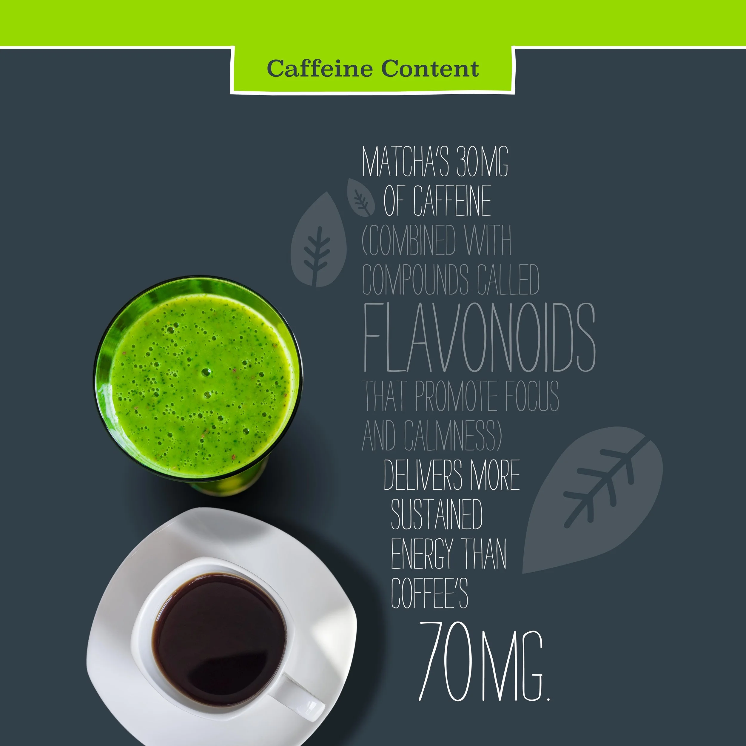 organic evolution matcha caffeine content
