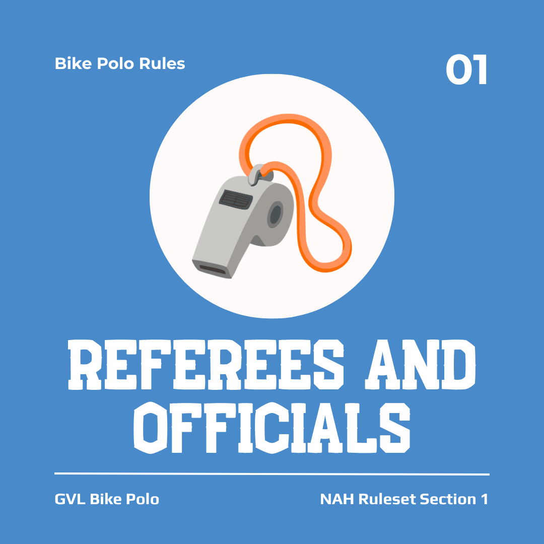 Bike Polo Rules: Referees and Officials
