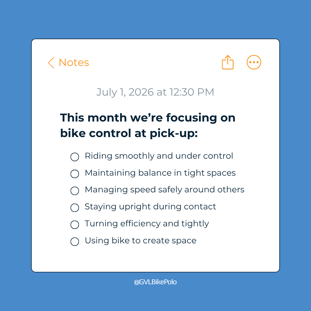 July – Bike Polo Bicycle Control