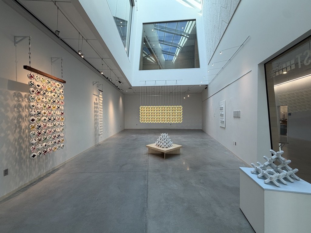 "Kaleidoscope" on view at Gallery East. Installation image courtesy of the artist.