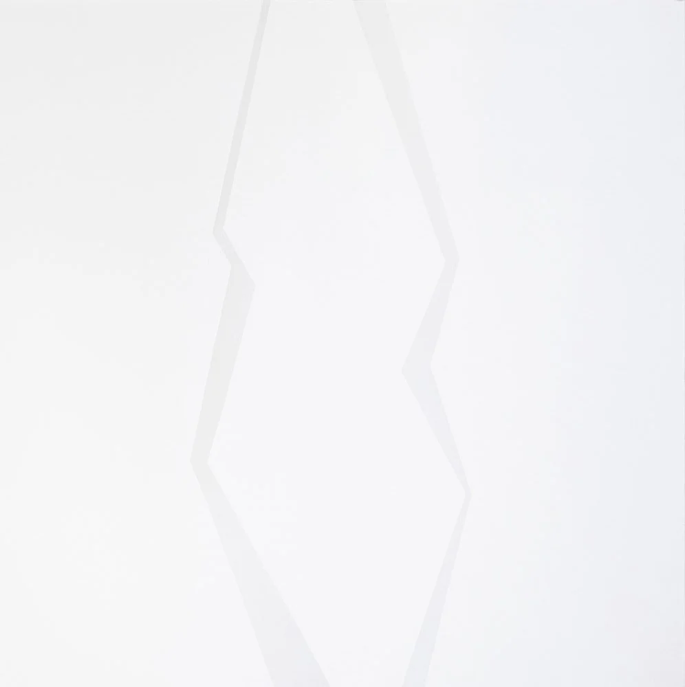 Shalee Cooper | Reframed I, 2024 | gesso on canvas | 54 x 54 in.  | $6,500