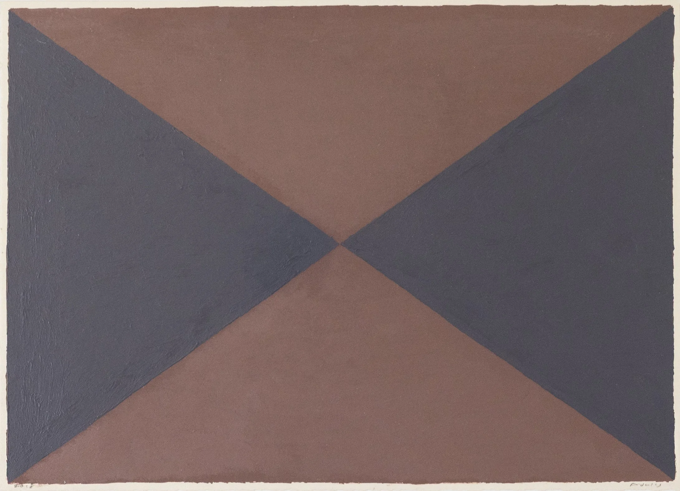 Fidalis Buehler | Signal Flag I, 2018 | oil on paper | 9.5 x 13.5 in. | $1,000