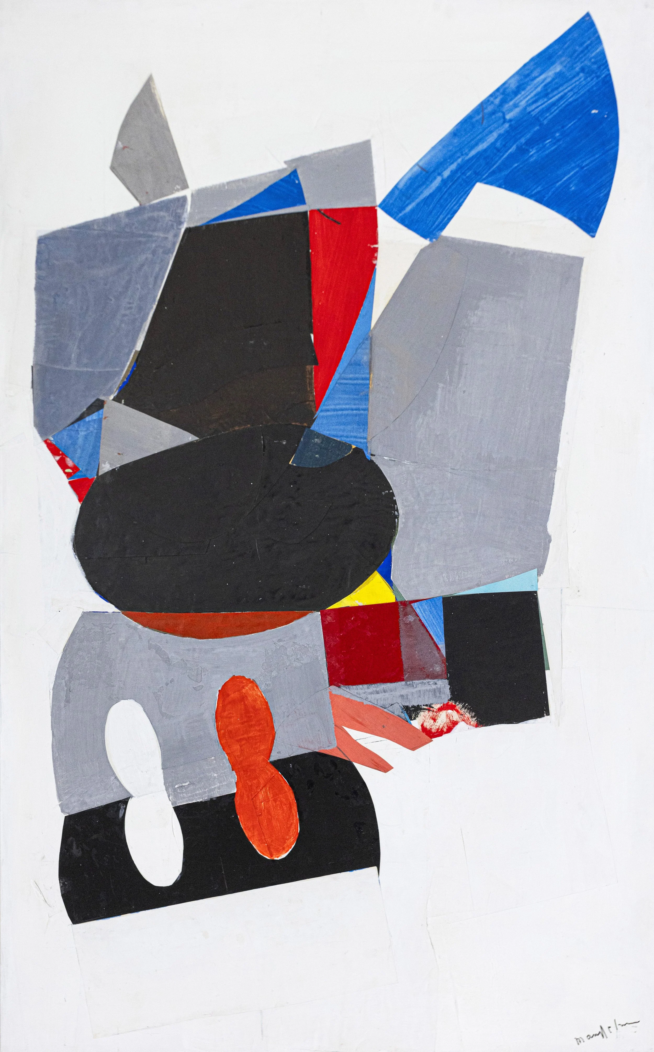 Beatrice Mandelman, 'Red and Blue (60-COL38),' 1960-1969