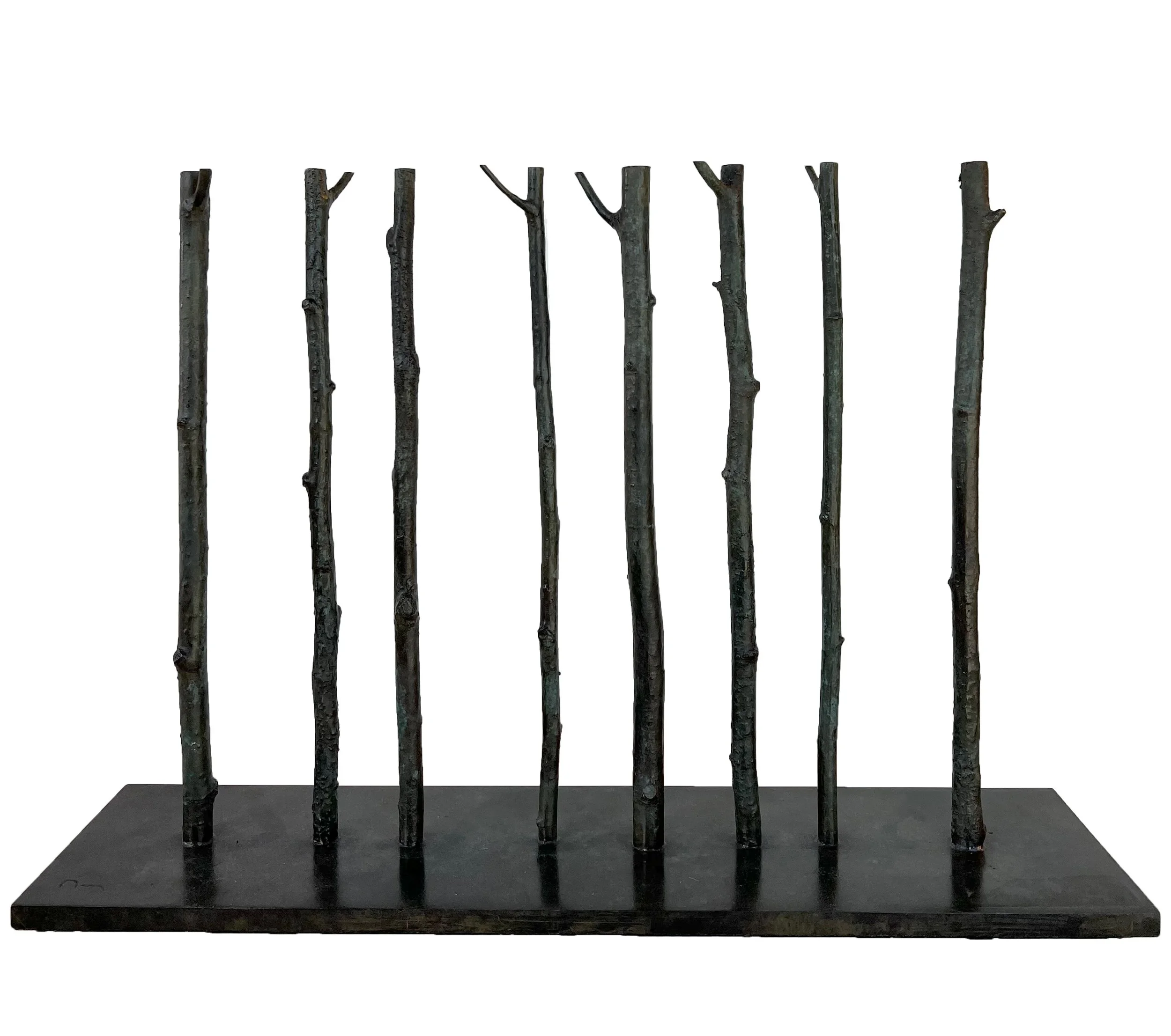 Day Christensen, 'Windbreak VIII, Study 3,' 2021,
bronze, 12 x 18 x 4.5 in., $3,000
