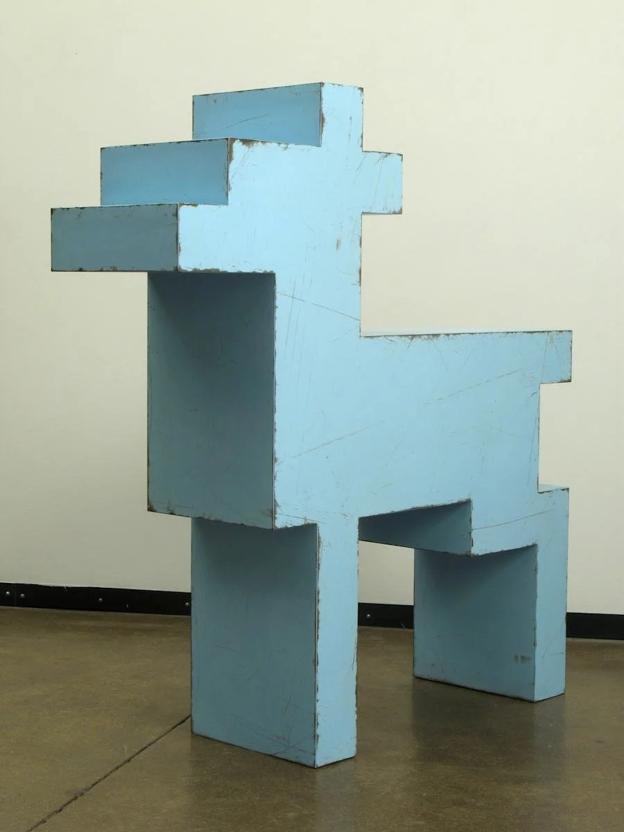Mike Whiting | Doe, 2007 | automotive paint, steel | Collection of Diane Stewart