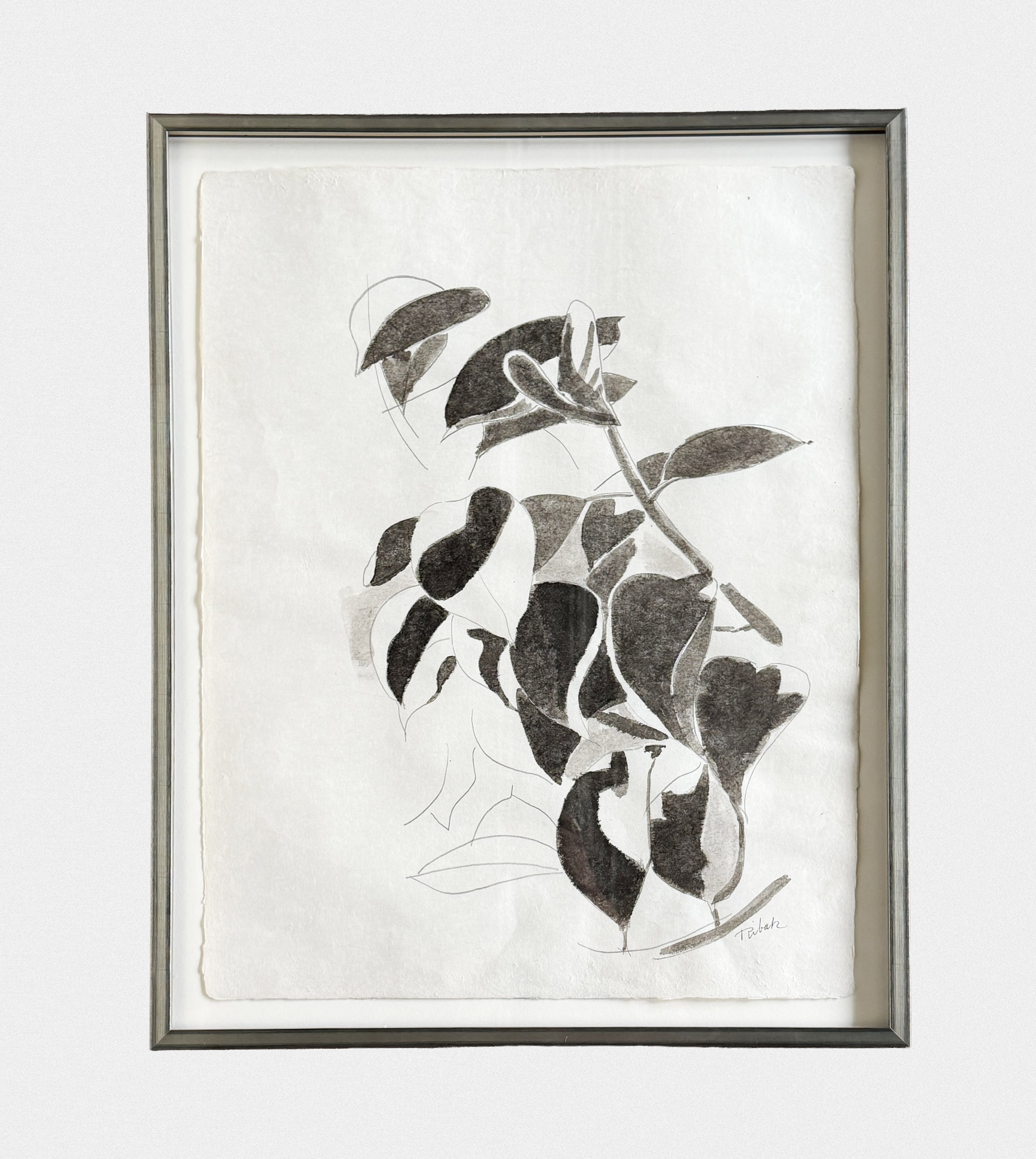 Ribak_Black and White Leaves_1.jpg
