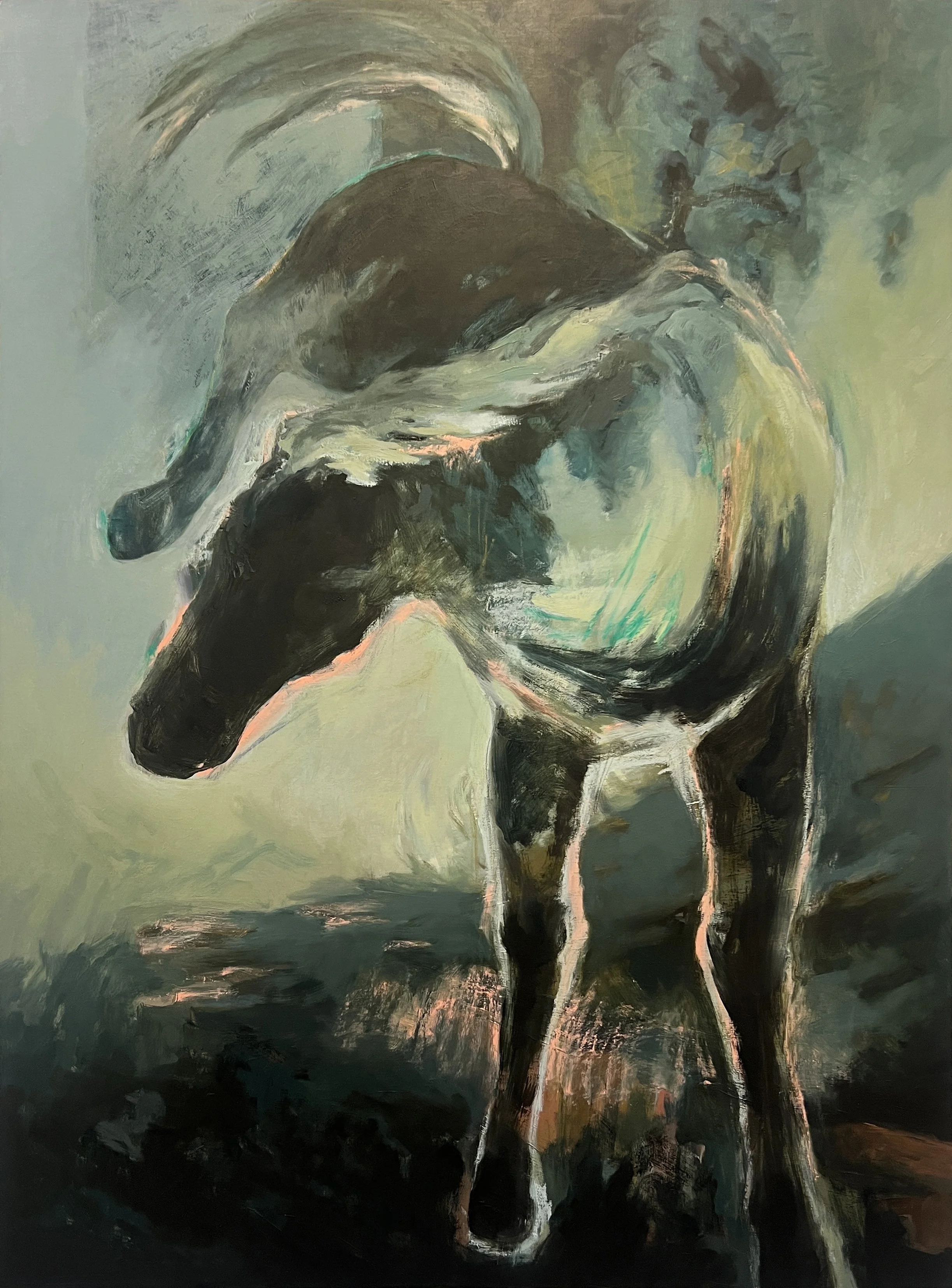 LenkaKonopasek_TheKick_oiloncanvas_30x40.jpg