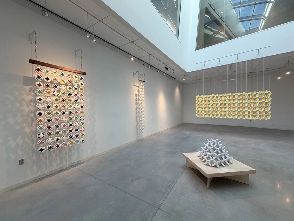 "Kaleidoscope" on view at Gallery East. Installation image courtesy of the artist.