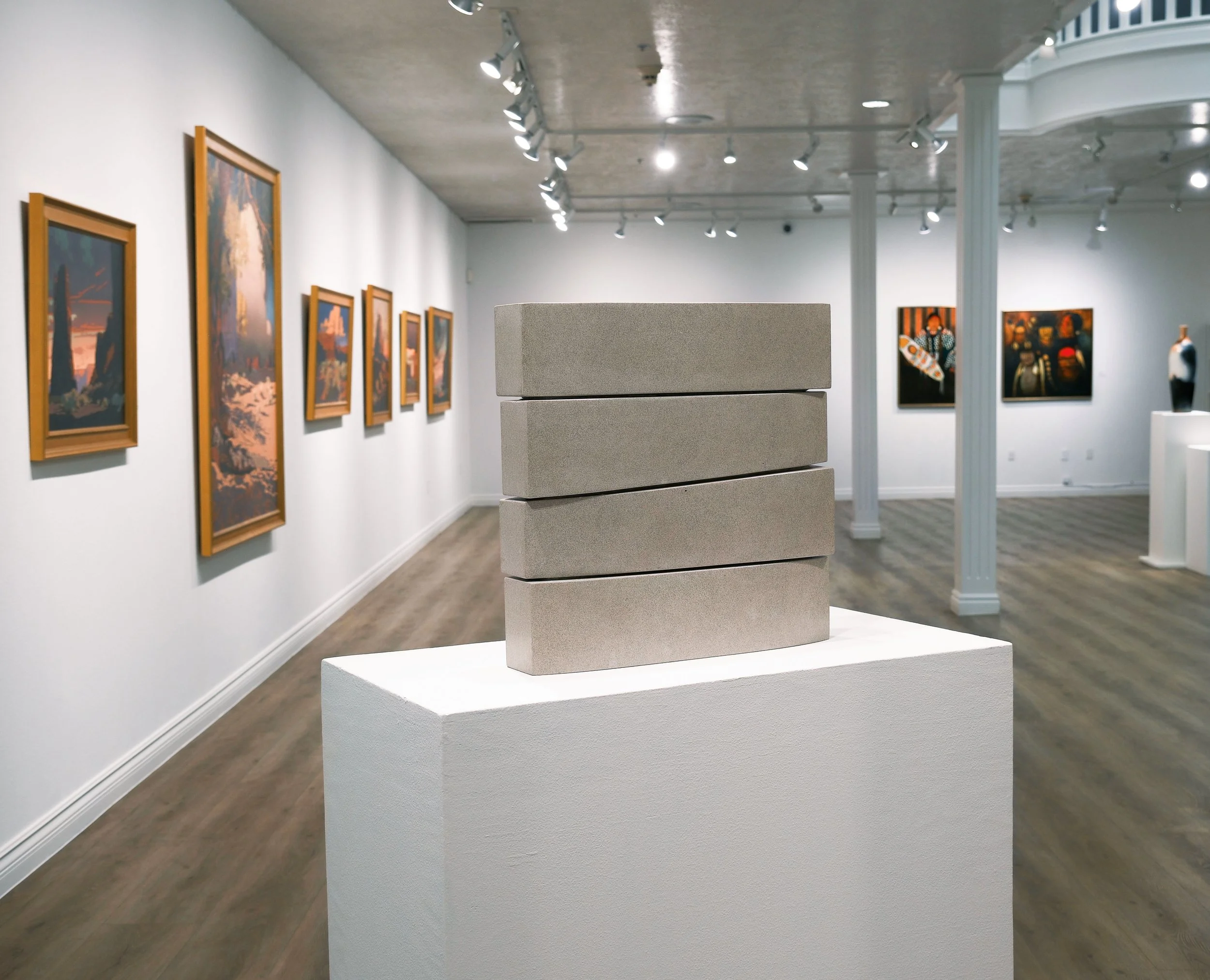 Installation images courtesy of the St. George Museum of Art.