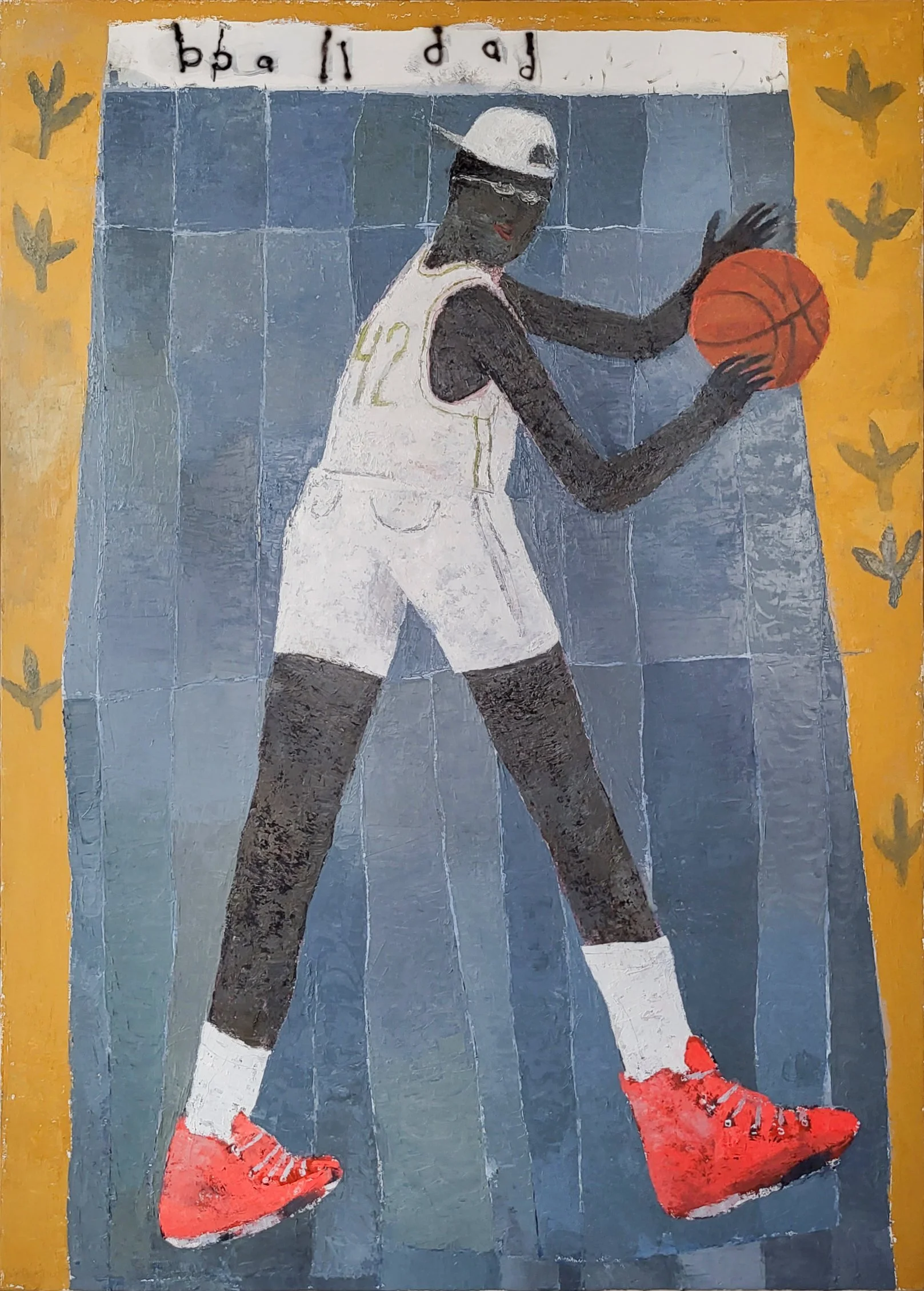 Fidalis Buehler | Bball Dad, 2025 | oil on canvas | 84 x 60 in. | $12,000