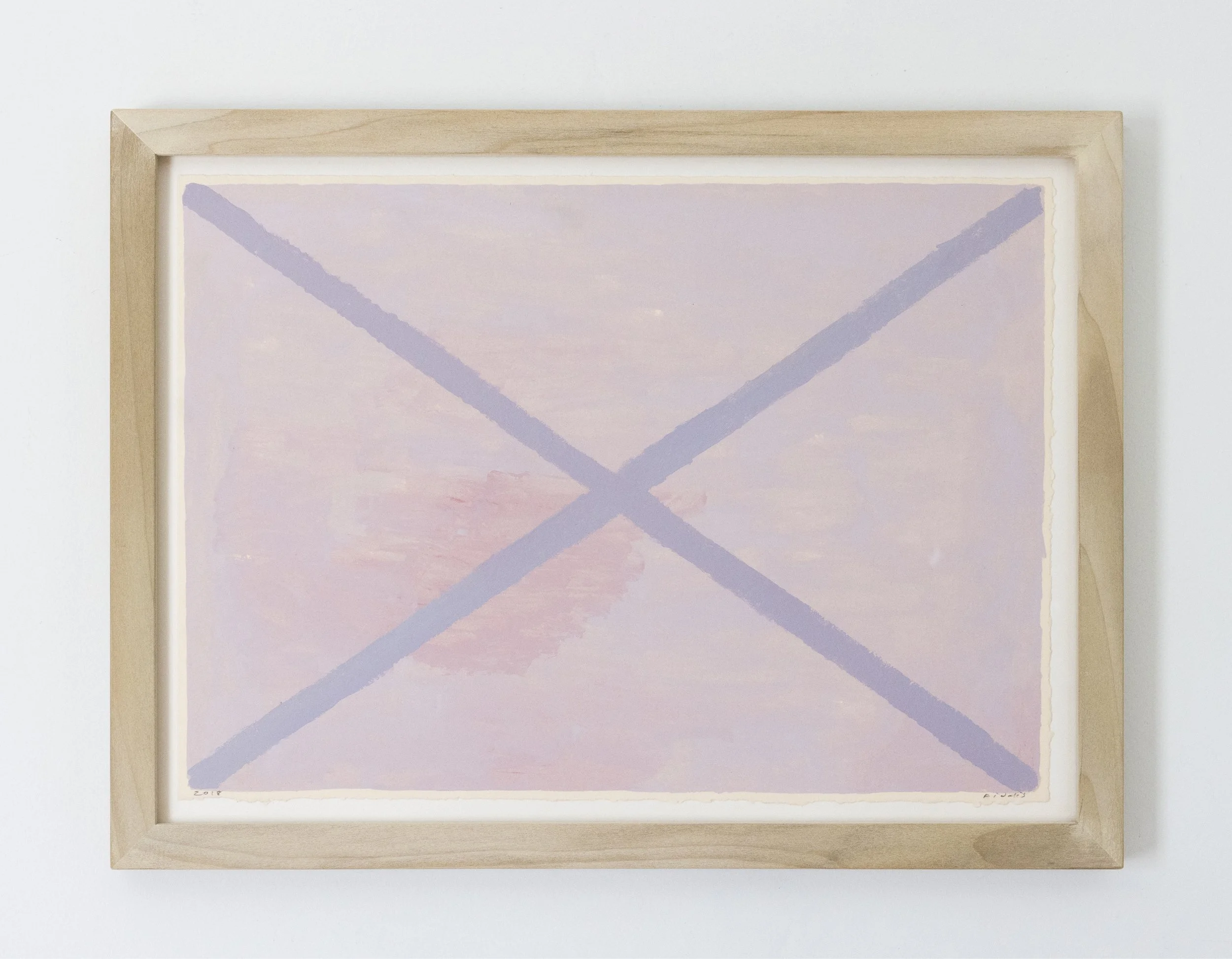 Fidalis Buehler | Signal Flag II, 2018 | oil on paper | 9.5 x 13.5 in. | $1,000