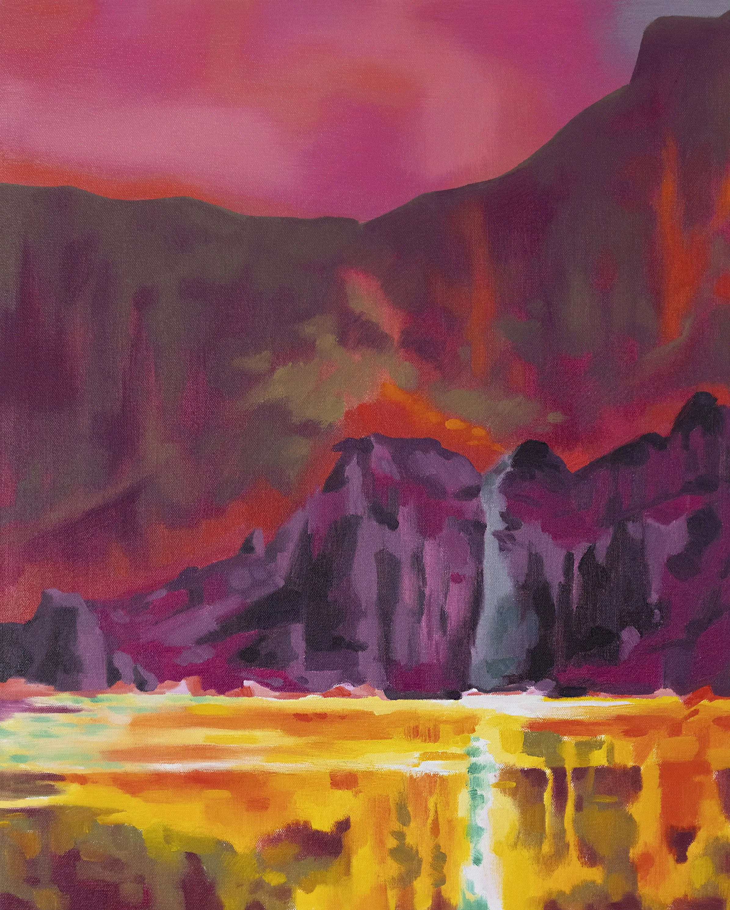 Jerrin Wagstaff, 'American Landscape: Exploration 10,' 2024, oil on canvas, 20 x 16 in., $2,400