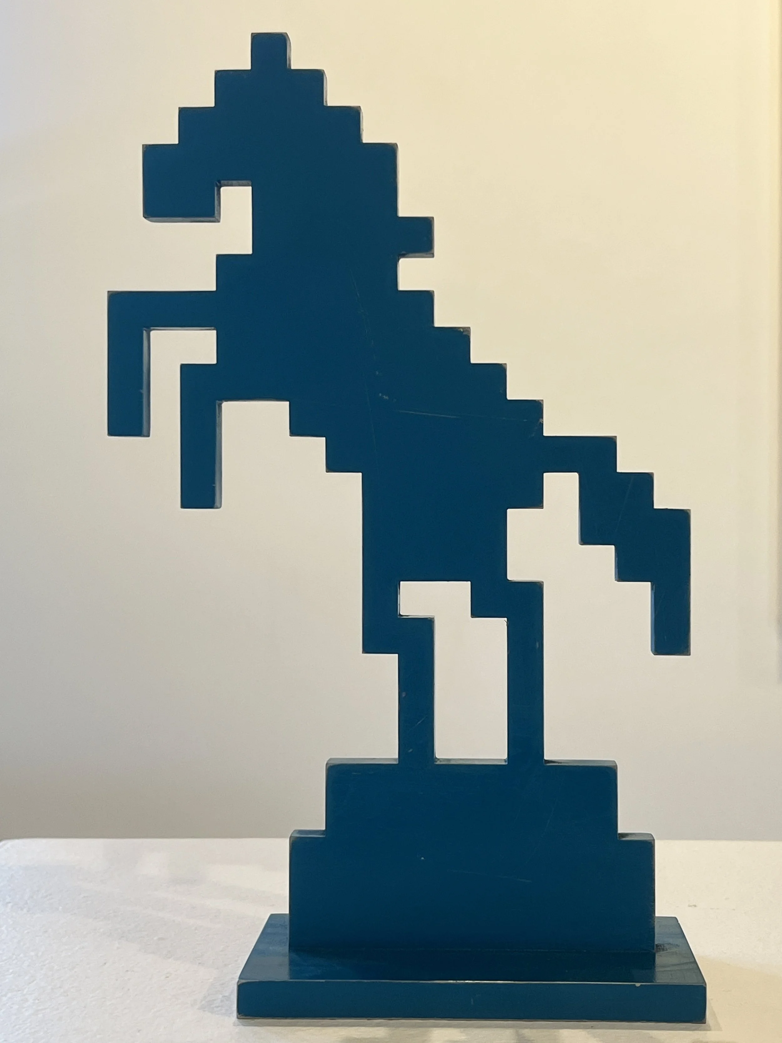 Mike Whiting | Mustang for Luis (small), 2026 | automotive paint, steel | 13 × 8 × 3 in. | SOLD