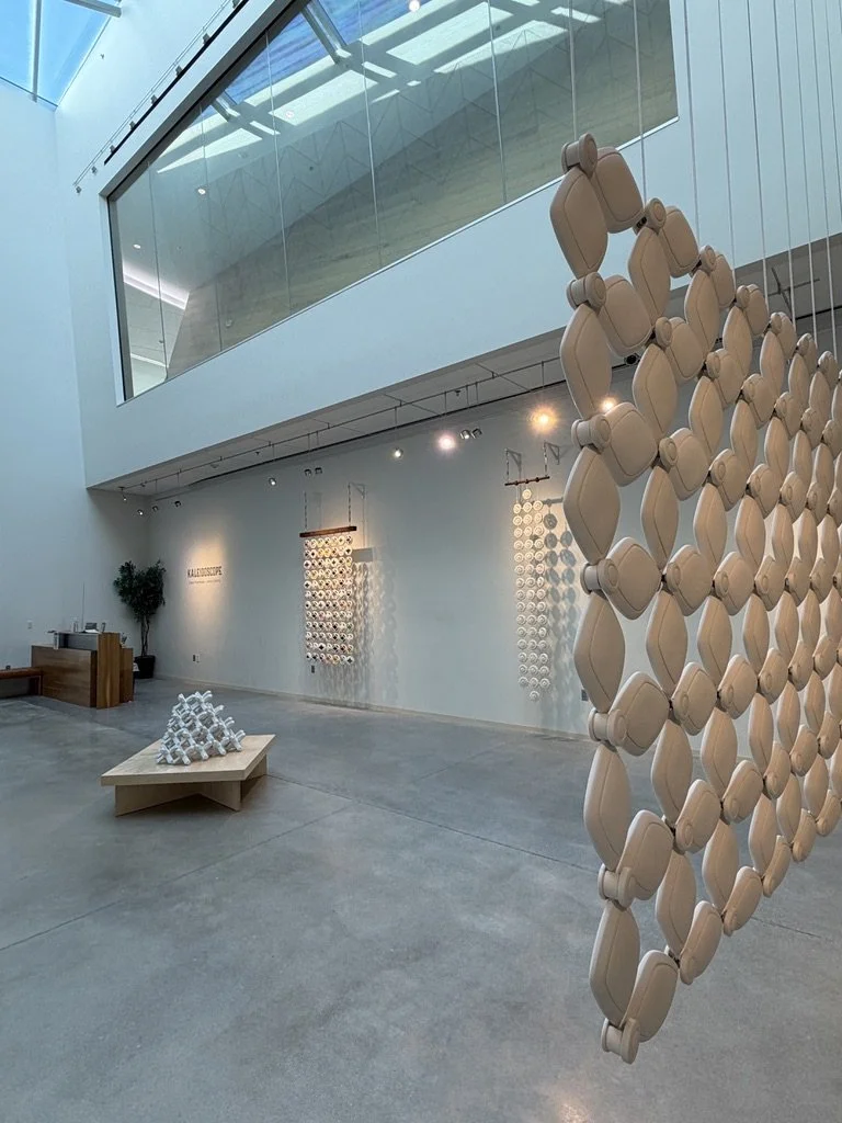 "Kaleidoscope" on view at Gallery East. Installation image courtesy of the artist.