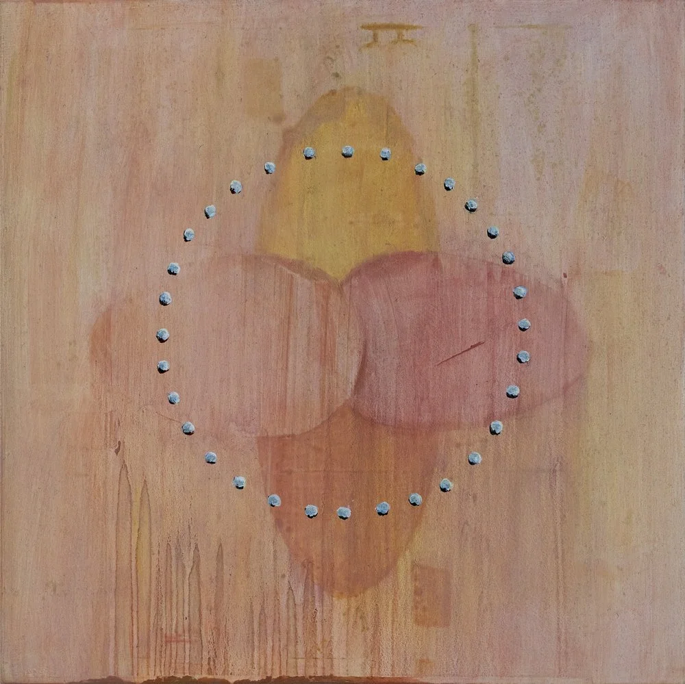 Angela Ellsworth | Mere Skin, 2020 | oil on board | 12 x 12 in. | $3,500