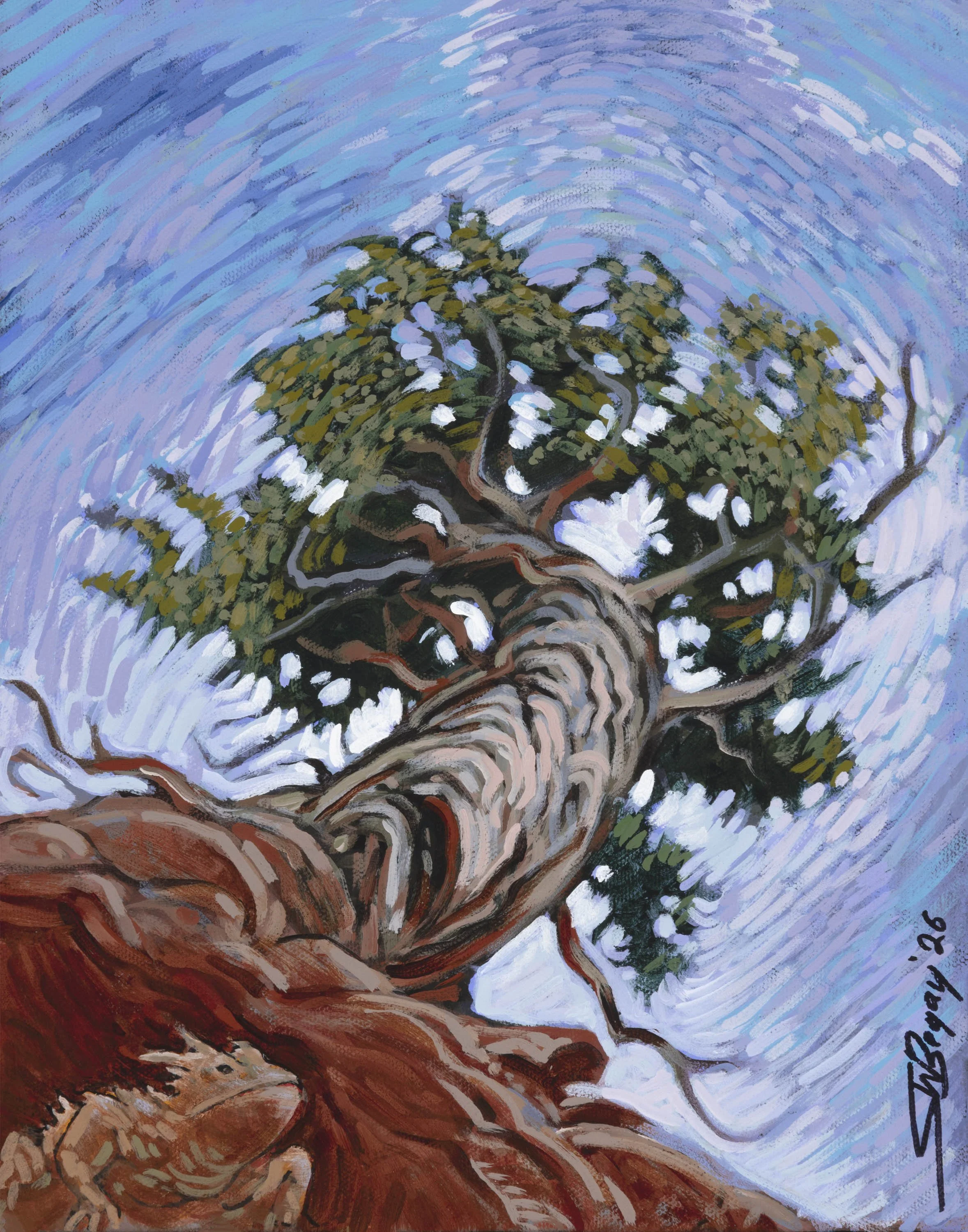 sbeg102_Shonto Begay_Rooted Cheii_2026_acrylic on canvas_14 x 11 in.jpg