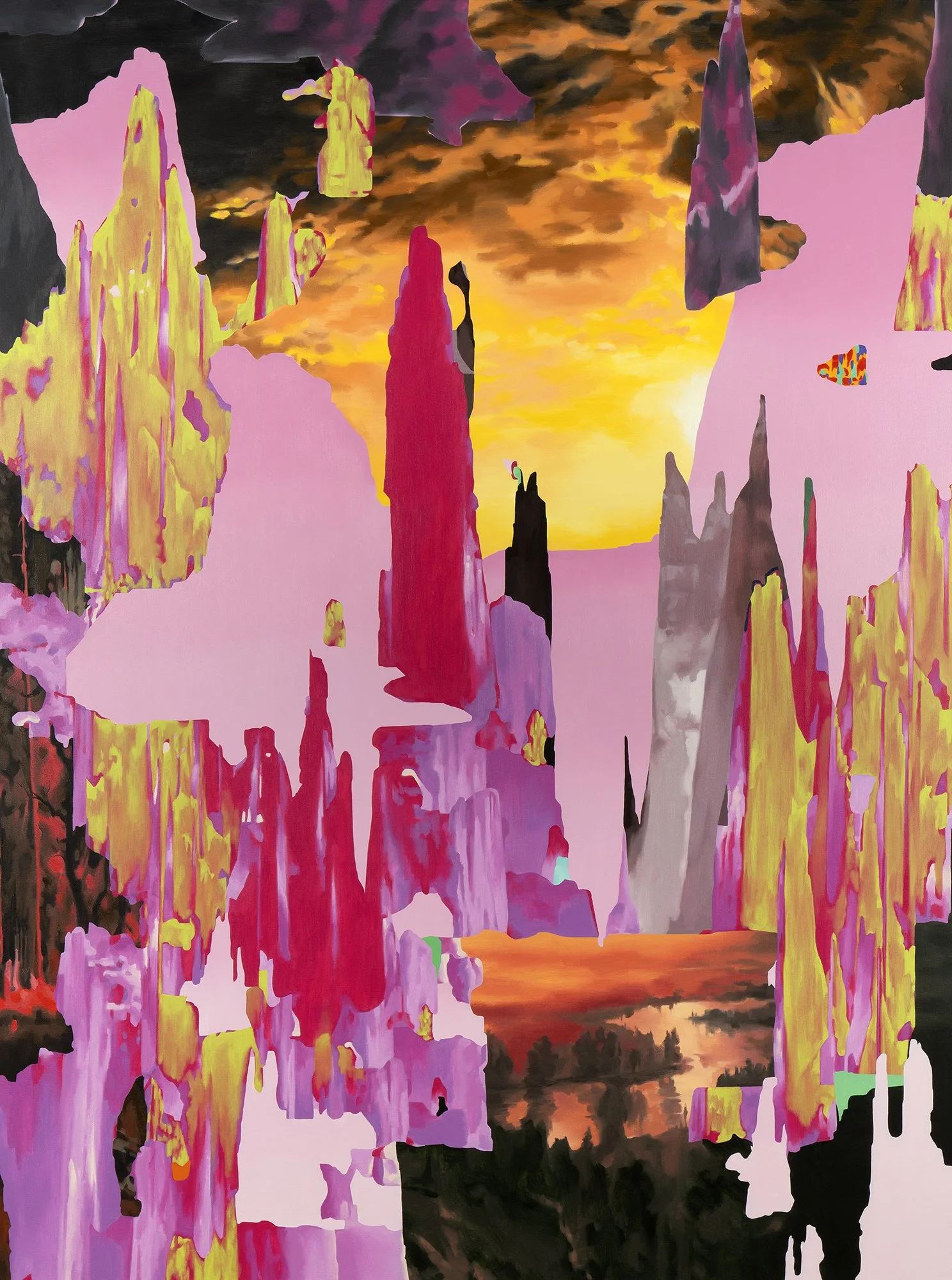 Jerrin Wagstaff, 'American Landscape: Sunset,' 2024