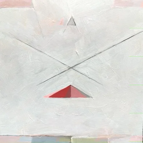 Angela Ellsworth | Pause IV | 2020 | oil on board | 12 x 12 in. | $3,500